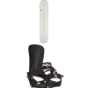 United Shapes Horizon Snowboard + Season Universal Snowboard Bindings 2025- Snowboards With Bindings|Snowboard Packages