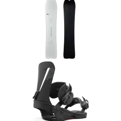 United Shapes Transmission Snowboard + Union Atlas Snowboard Bindings 2025- Snowboards With Bindings|Snowboard Packages