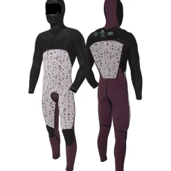 Vissla 7 Seas 4/3 Chest Zip Hooded Wetsuit- Full|Wetsuits