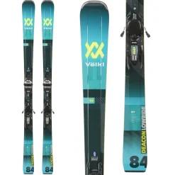 Völkl Deacon 84 Skis + Lowride XL Bindings 2020 - Used- Used Packages|Skis With Bindings