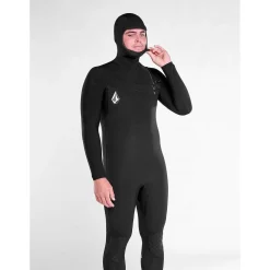 Volcom 5/4/3 Modulator Chest Zip Hooded Wetsuit- Full|Wetsuits