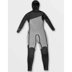 Volcom 5/4/3 Modulator Chest Zip Hooded Wetsuit- Full|Wetsuits