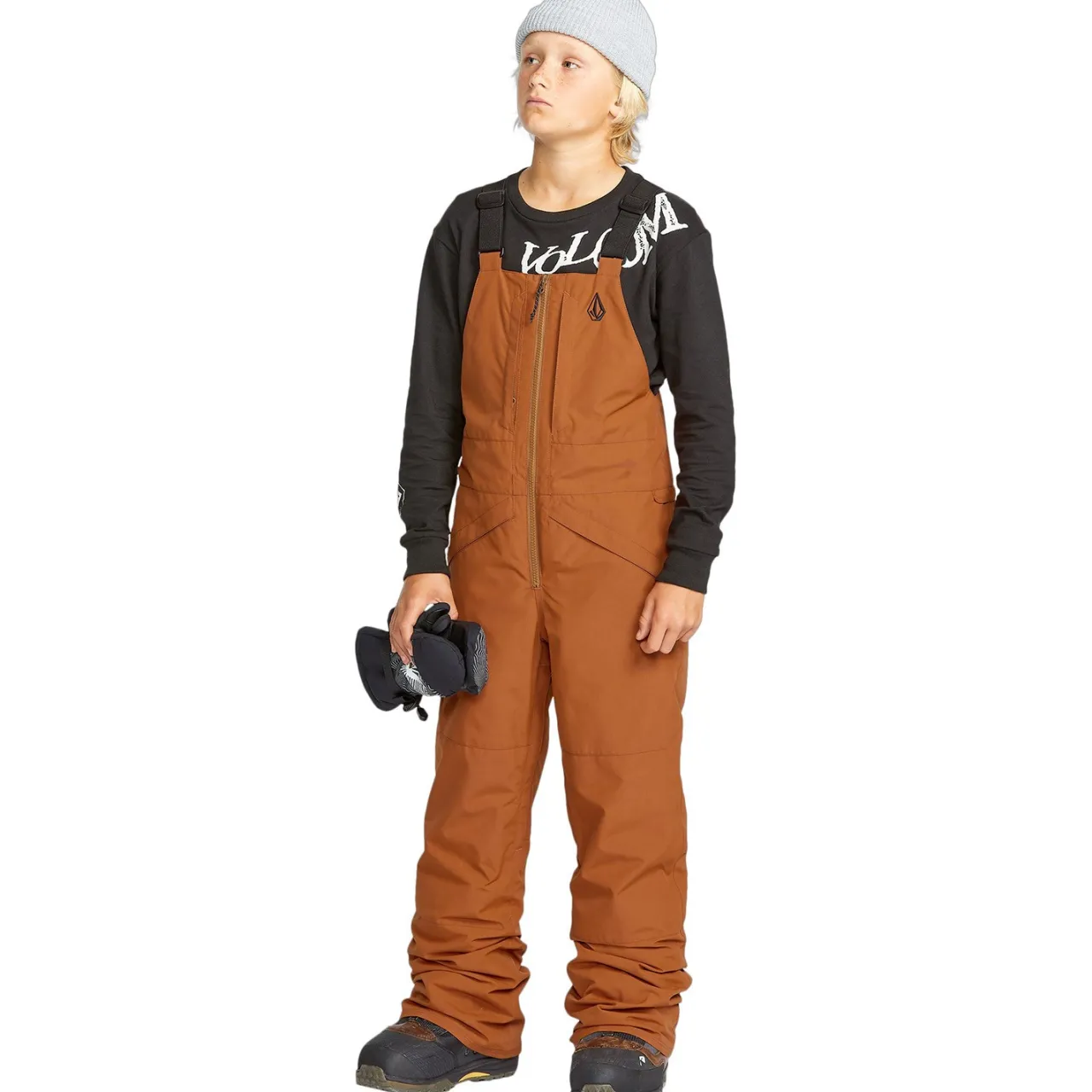 Volcom Barkley Insulated Bibs - Kids'-Kids Girls Snow Clothing|Boys Snow Clothing