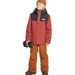 Volcom Barkley Insulated Bibs - Kids'-Kids Girls Snow Clothing|Boys Snow Clothing