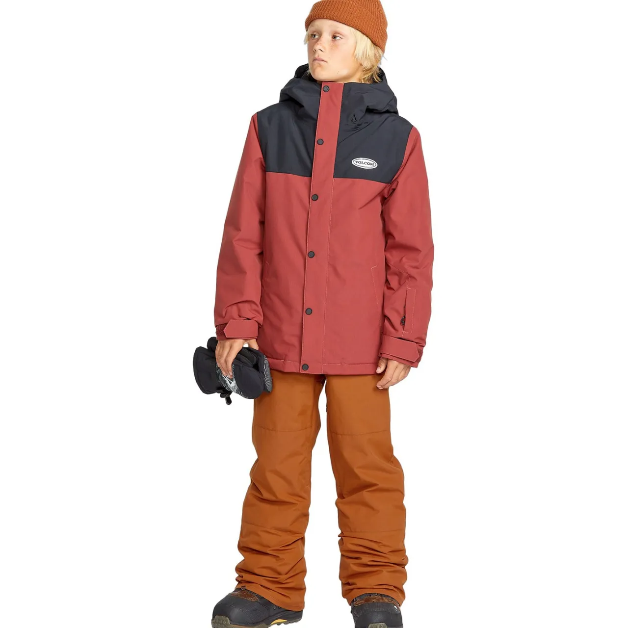 Volcom Barkley Insulated Bibs - Kids'-Kids Girls Snow Clothing|Boys Snow Clothing