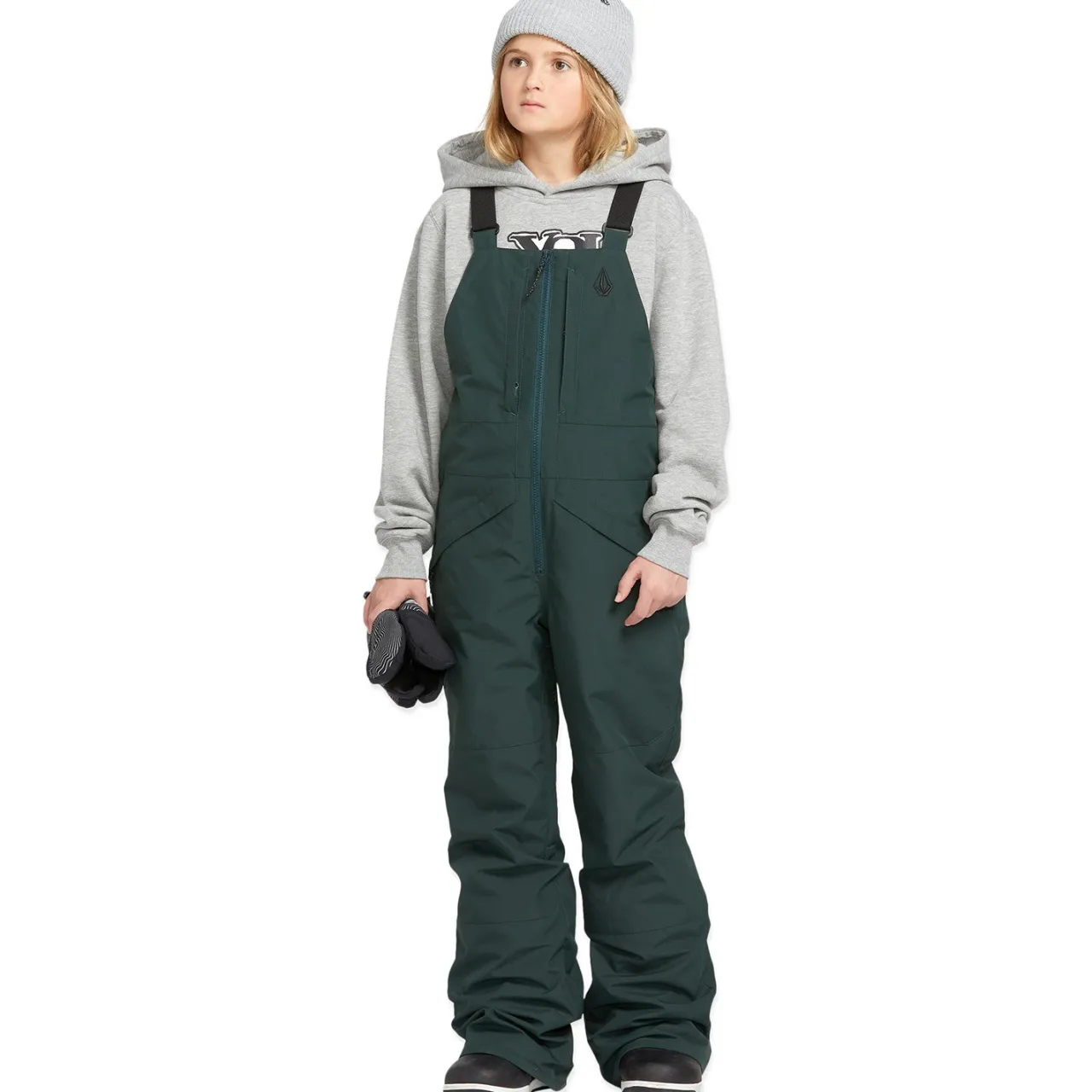 Volcom Barkley Insulated Bibs - Kids'-Kids Girls Snow Clothing|Boys Snow Clothing