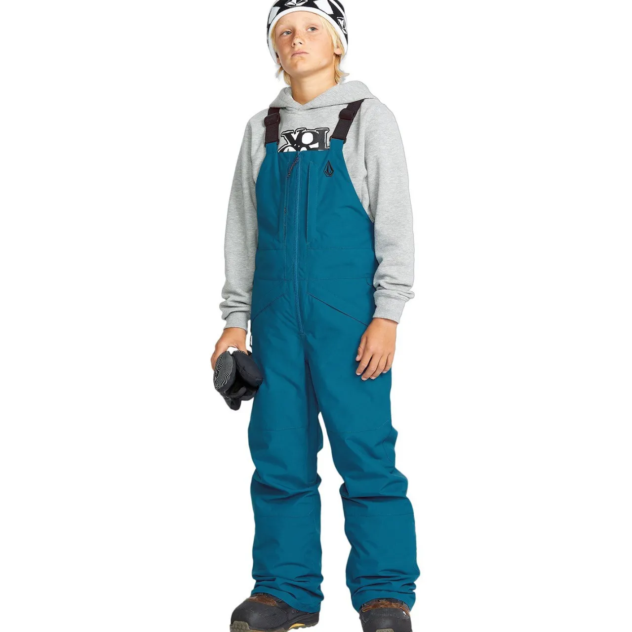 Volcom Barkley Insulated Bibs - Kids'-Kids Girls Snow Clothing|Boys Snow Clothing