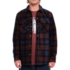 Volcom Bowered Fleece Long-Sleeve Shirt - Men's- Casual Clothing|Shirts