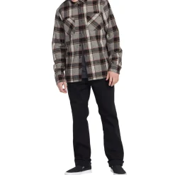 Volcom Brickstone Lined Long-Sleeve Flannel - Men's- Casual Clothing|Shirts