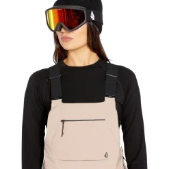 Volcom Elm Stretch GORE-TEX Bibs - Women's-Women Snow Clothing|Snowboard Pants & Bibs