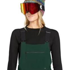 Volcom Elm Stretch GORE-TEX Bibs - Women's-Women Snow Clothing|Snowboard Pants & Bibs