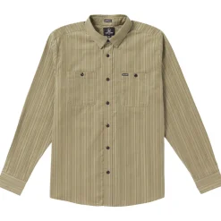 Volcom ENT Fat Tony Woven Long-Sleeve Shirt - Men's- Casual Clothing|Shirts