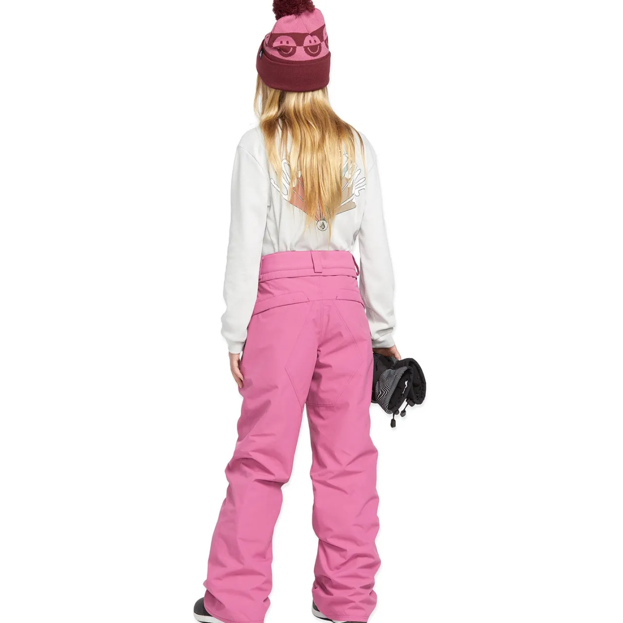 Volcom Frochickidee Insulated Pants - Girls'-Kids Girls Snow Clothing|Kids Snow Clothing