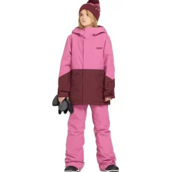 Volcom Frochickidee Insulated Pants - Girls'-Kids Girls Snow Clothing|Kids Snow Clothing