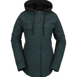 Volcom Insulated Flannel - Women's-Women Snow Clothing|Mid Layers