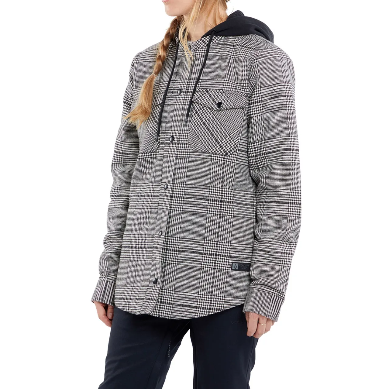Volcom Insulated Flannel - Women's-Women Snow Clothing|Mid Layers