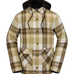 Volcom Insulated Riding Flannel Jacket - Men's- Snow Clothing|Insulated & Puffer Jackets