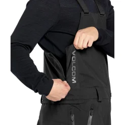 Volcom 3L GORE-TEX Overhauler Bibs - Men's- Snow Clothing|Snowboard Pants & Bibs