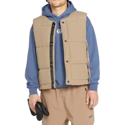 Volcom Layered Up Vest - Men's- Casual Clothing|Snow Clothing