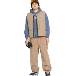 Volcom Layered Up Vest - Men's- Casual Clothing|Snow Clothing