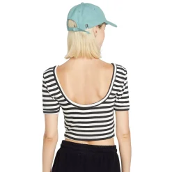 Volcom Lil Knit Ringer Top - Women's-Women Casual Clothing|Tops & Shirts
