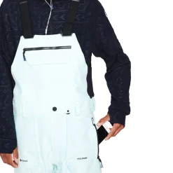 Volcom Melo GORE-TEX Pullover Jacket + Rain GORE-TEX Bib Overalls 2023- Snow Clothing|Jacket & Pant Sets