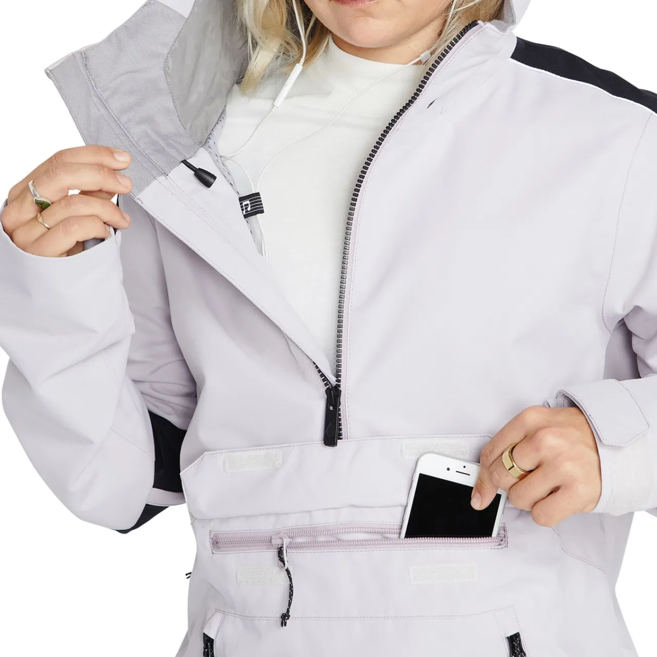 Volcom Mirror Pullover Jacket - Women's-Women Snow Clothing|Shell Jackets