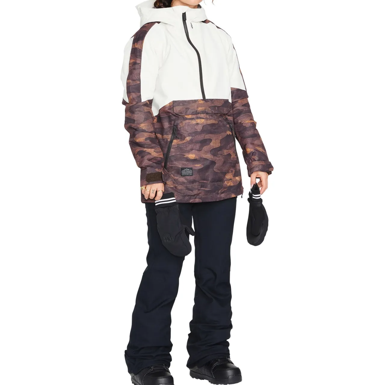 Volcom Mirror Pullover Jacket - Women's-Women Snow Clothing|Shell Jackets