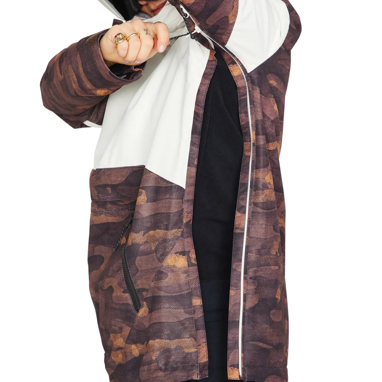 Volcom Mirror Pullover Jacket - Women's-Women Snow Clothing|Shell Jackets