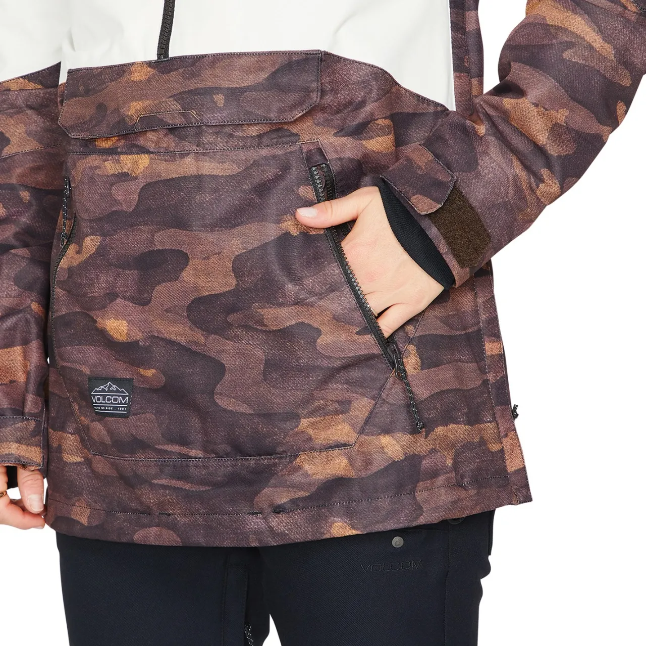 Volcom Mirror Pullover Jacket - Women's-Women Snow Clothing|Shell Jackets