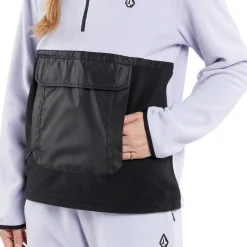 Volcom Polar 1/2 Zip Fleece - Women's-Women Casual Clothing|Snow Clothing