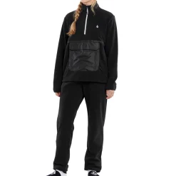 Volcom Polar 1/2 Zip Fleece - Women's-Women Casual Clothing|Snow Clothing