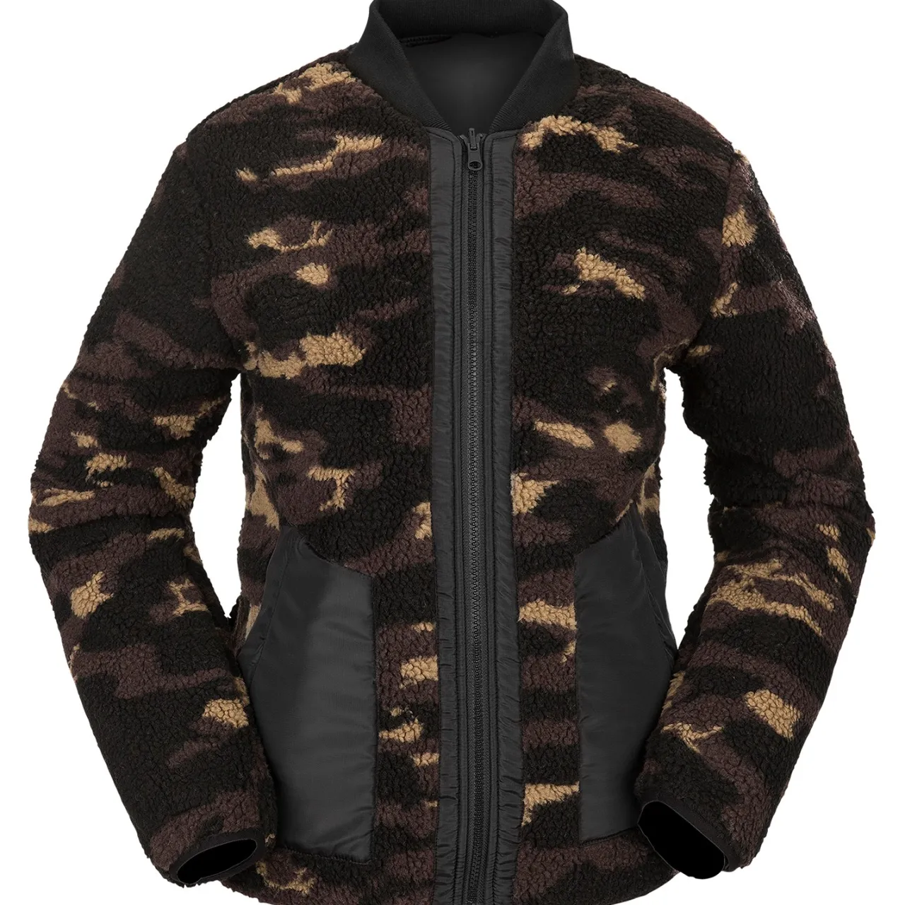 Volcom Reversible Polar Jacket - Women's-Women Snow Clothing|Mid Layers