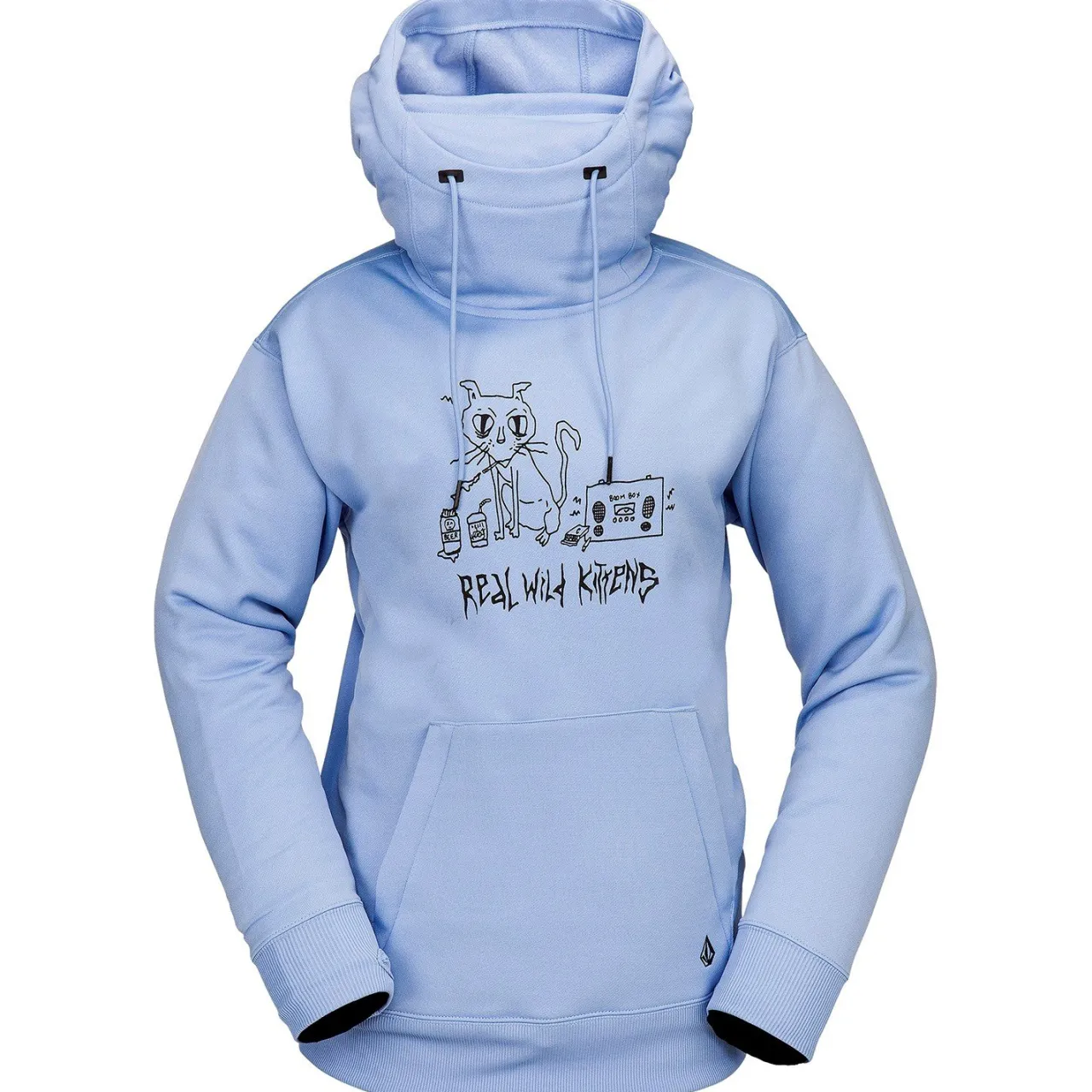 Volcom Riding Hydro Pullover Fleece - Women's-Women Snow Clothing|Mid Layers