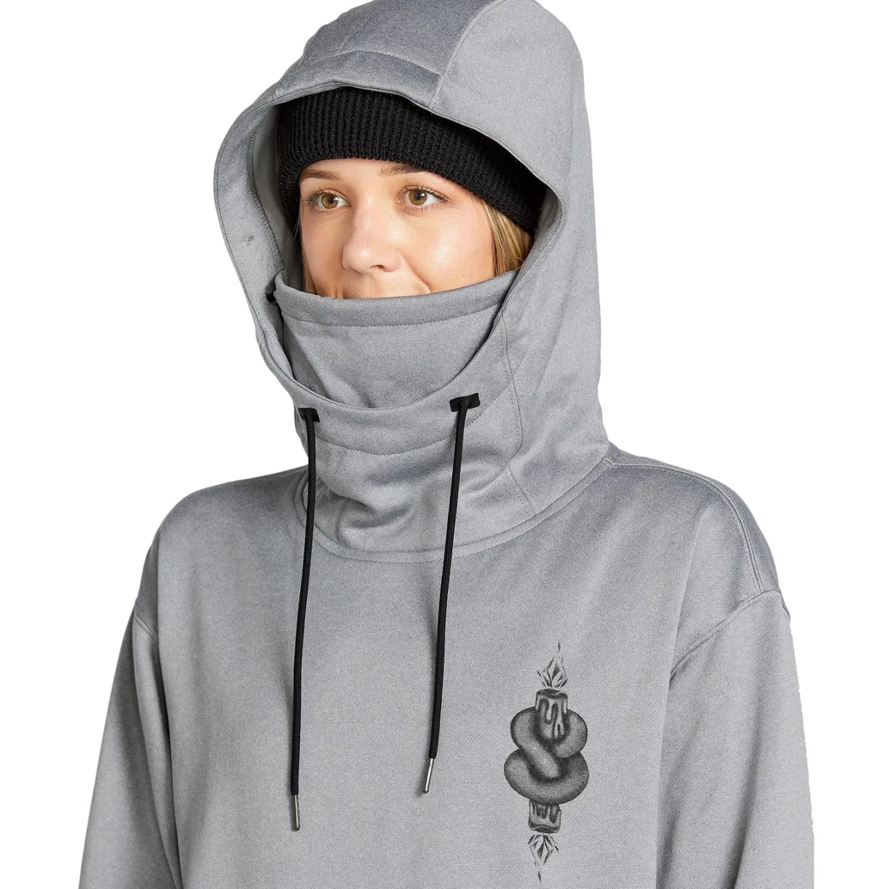 Volcom Riding Hydro Pullover Fleece - Women's-Women Snow Clothing|Mid Layers