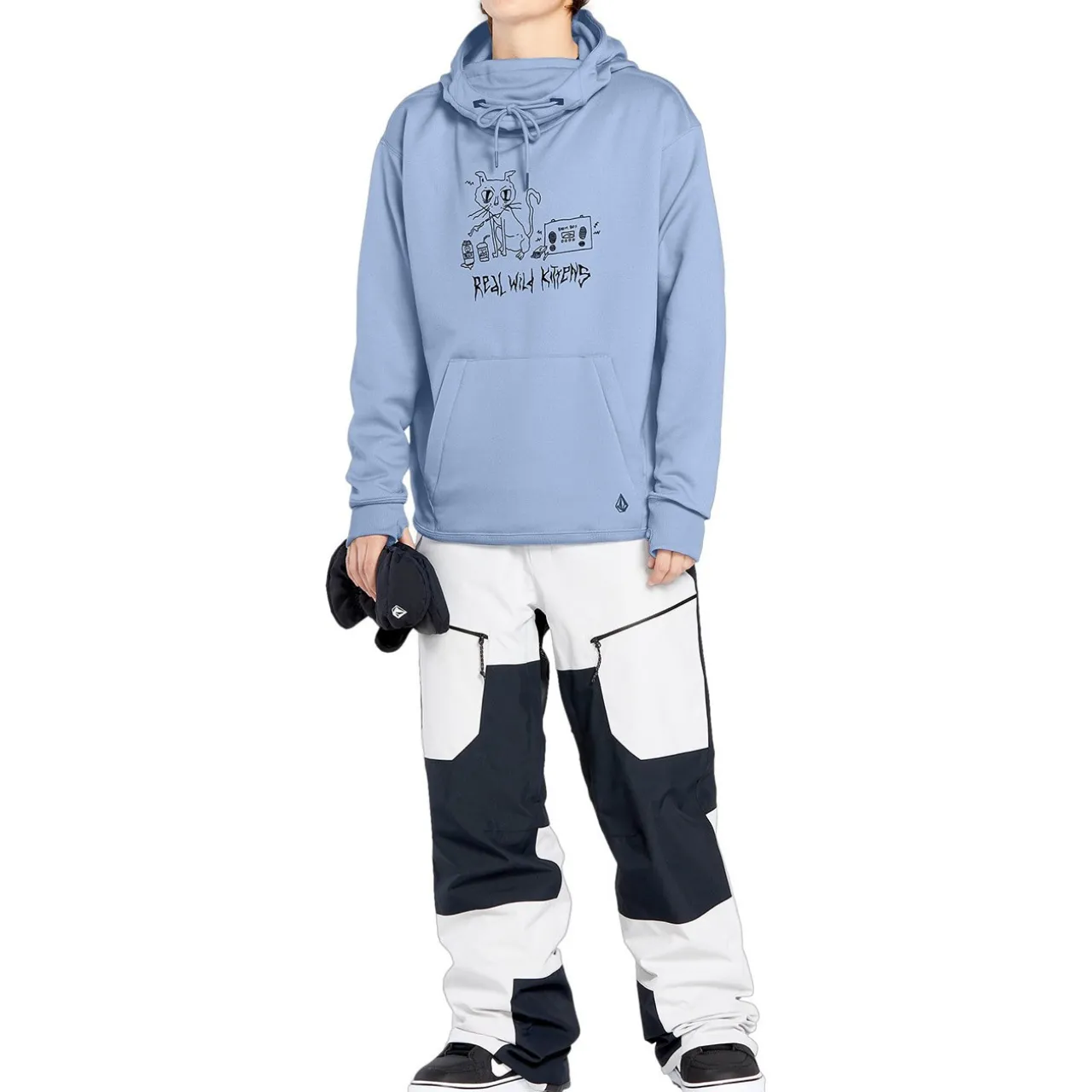 Volcom Riding Hydro Pullover Fleece - Women's-Women Snow Clothing|Mid Layers