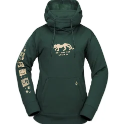Volcom Riding Hydro Pullover Fleece - Women's-Women Snow Clothing|Mid Layers