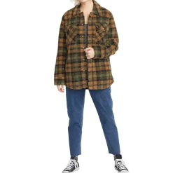 Volcom Silent Sherpa Jacket - Women's-Women Casual Clothing|Snow Clothing