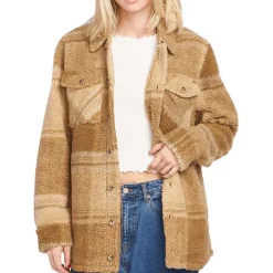 Volcom Silent Sherpa Jacket - Women's-Women Casual Clothing|Snow Clothing