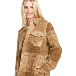 Volcom Silent Sherpa Jacket - Women's-Women Casual Clothing|Snow Clothing