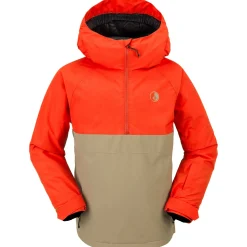 Volcom Sluff Insulated Pullover Jacket - Boys'-Kids Kids Jackets|Boys Snow Clothing