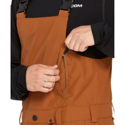 Volcom V.CO Sparta Bibs - Men's- Snow Clothing|Snowboard Pants & Bibs