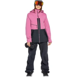 Volcom VS 3L Stretch GORE-TEX Bibs - Women's-Women Snow Clothing|Snowboard Pants & Bibs