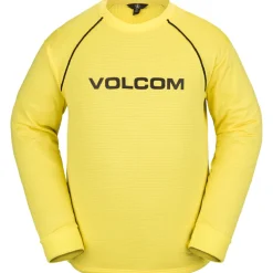 Volcom Waffle Backed Crew Fleece - Men's- Casual Clothing|Snow Clothing