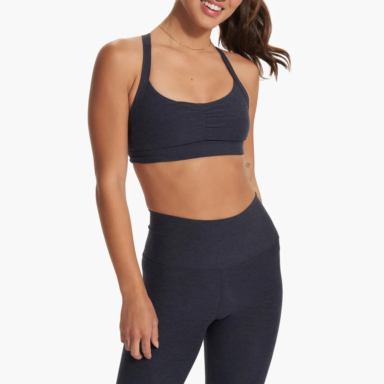 Vuori Elevation Ruched Bra - Women's-Women Casual Clothing
