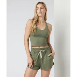 Vuori Halo Performance Crop 2.0 Top - Women's-Women Active Clothing|Casual Clothing