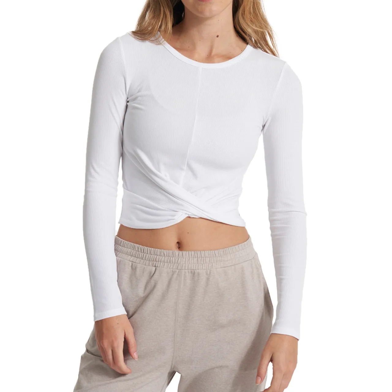 Vuori Long-Sleeve Cove Twist T-Shirt - Women's-Women Active Clothing|Casual Clothing