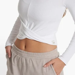 Vuori Long-Sleeve Cove Twist T-Shirt - Women's-Women Active Clothing|Casual Clothing
