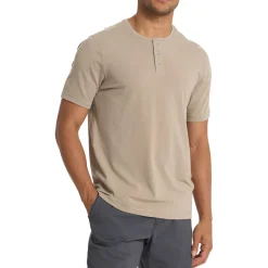 Vuori Short-Sleeve Ever Henley Shirt - Men's- Casual Clothing|T-Shirts