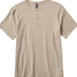 Vuori Short-Sleeve Ever Henley Shirt - Men's- Casual Clothing|T-Shirts
